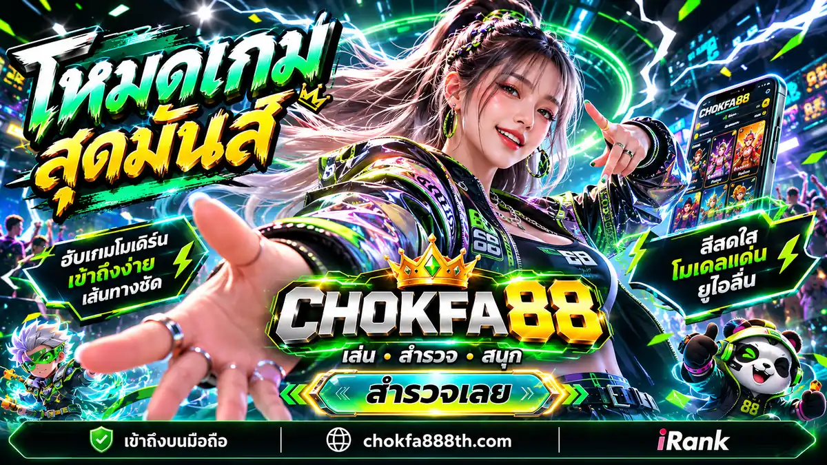 สมัครและเข้าเล่น CHOKFA88 ได้ง่ายบนมือถือ